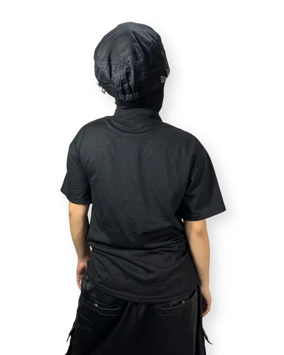 SKULL RIVET COTTON SNAPBACK CAP - VAULT