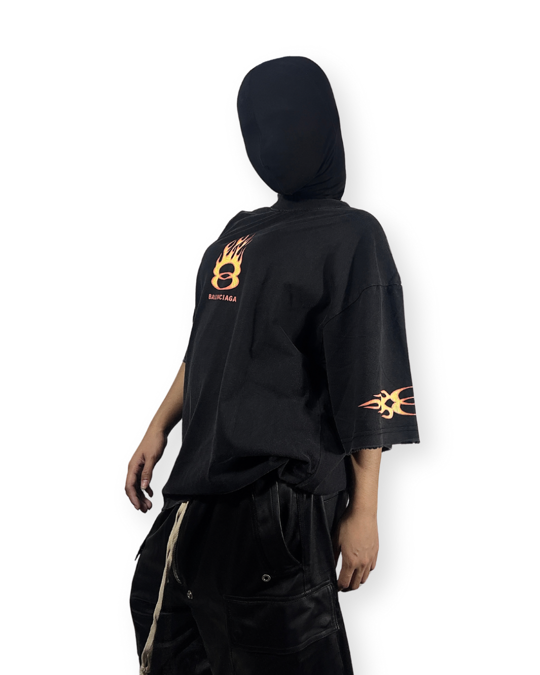 BALENCIAGA SS23 "BURNING UNITY" TEE