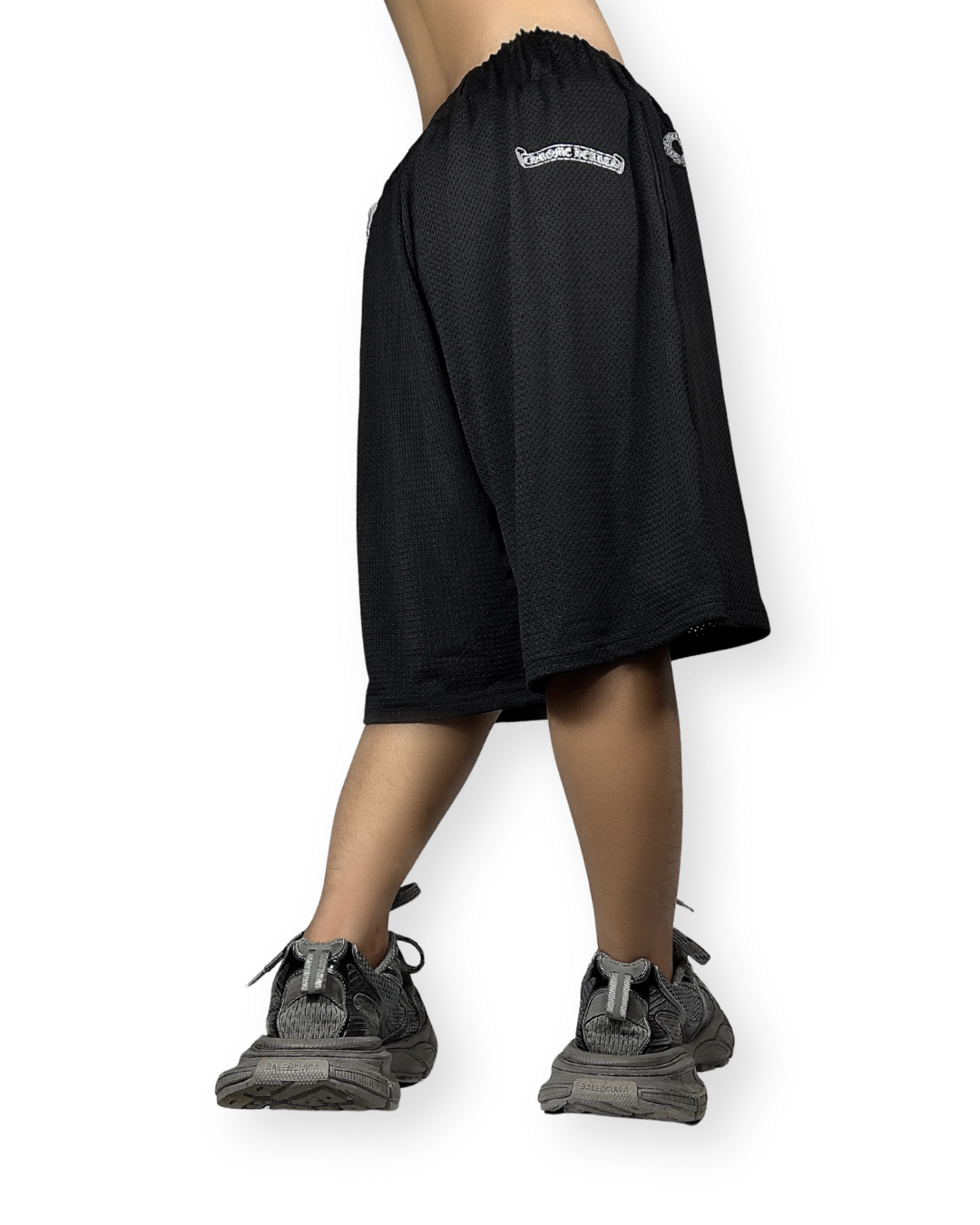 CHROME HEARTS MESH STADIUM FOOTBALL SHORT