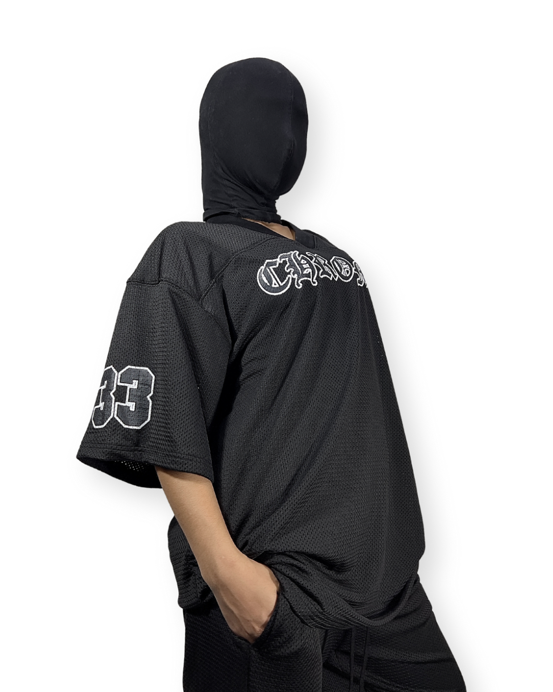 CHROME HEARTS MESH STADIUM FOOTBALL JERSEY