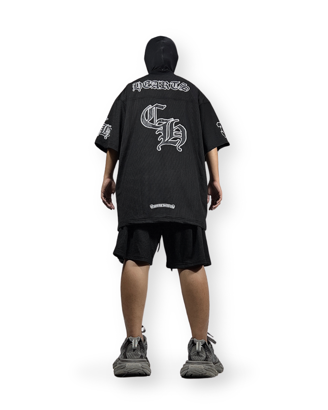 CHROME HEARTS MESH STADIUM FOOTBALL JERSEY