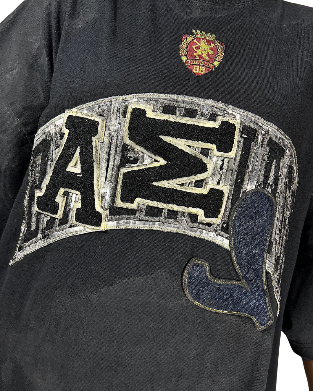 BALENCIAGA FW22 SKATER CREST TEE