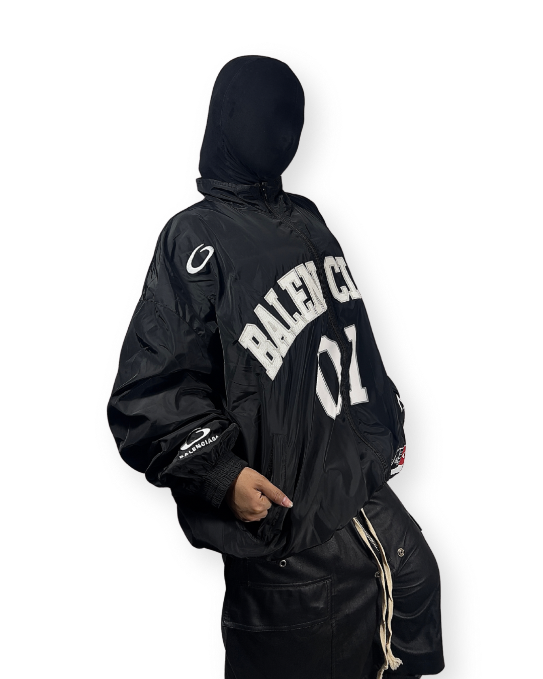 BALENCIAGA SS25 BASKETBALL TRACK JACKET