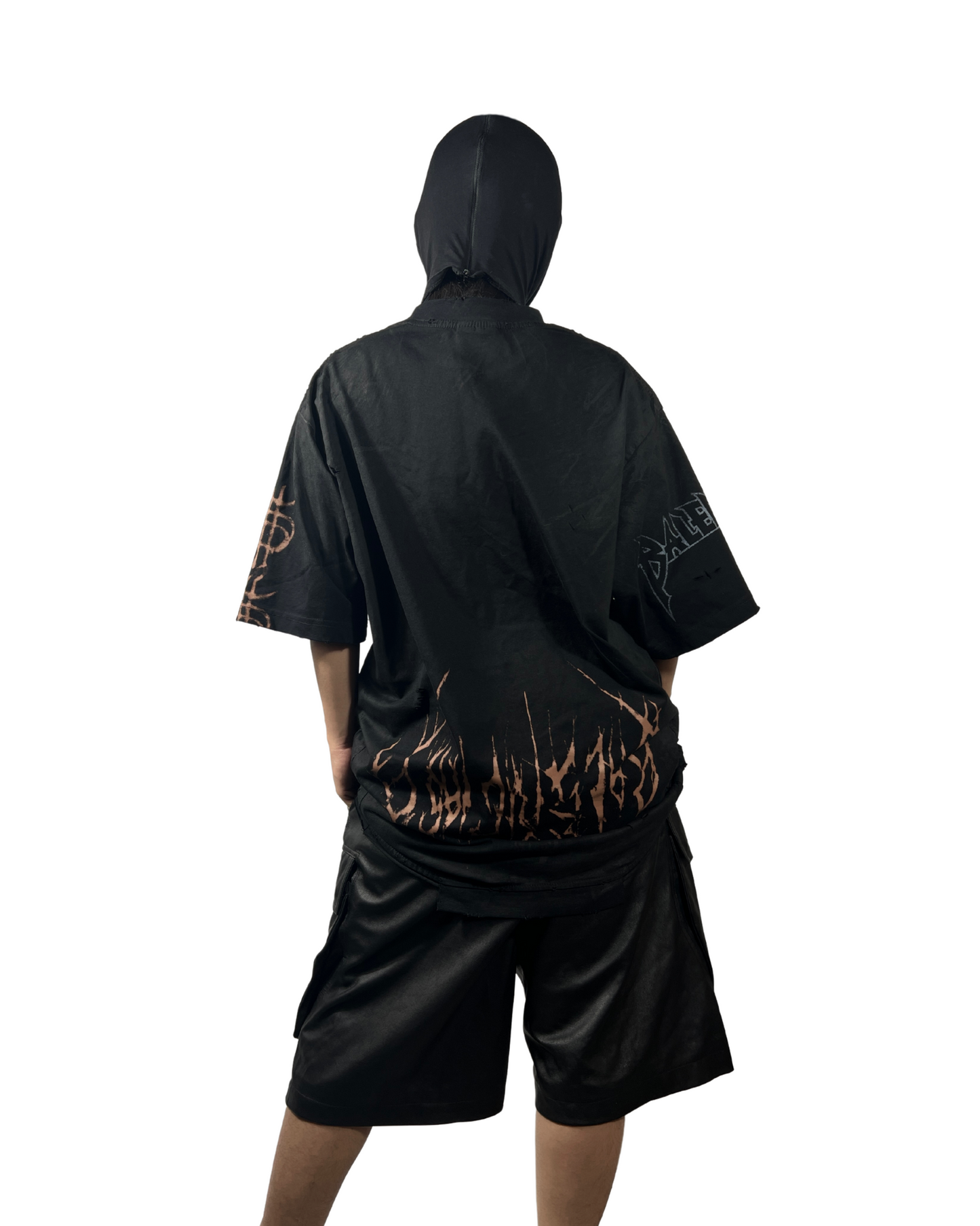 BALENCIAGA PARIS MOON UPSIDE DOWN TEE