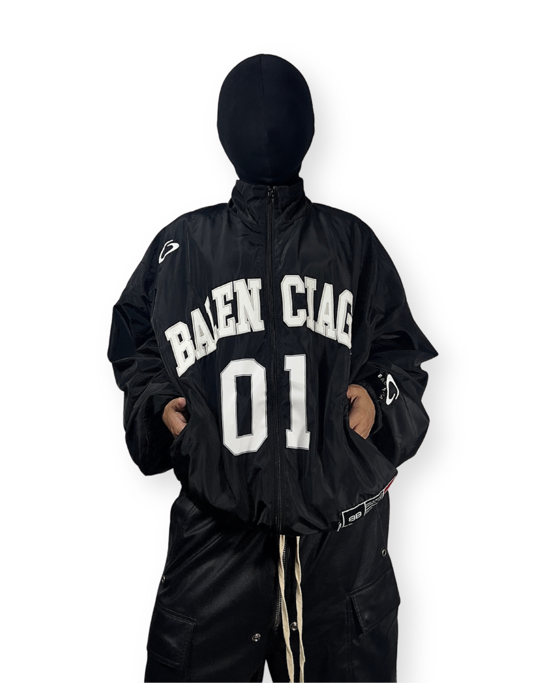 BALENCIAGA SS25 BASKETBALL TRACK JACKET