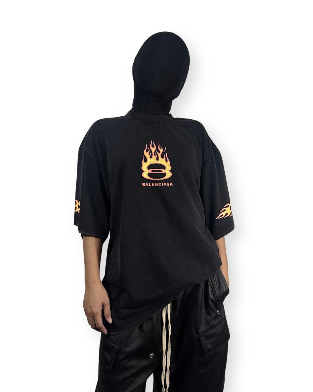 BALENCIAGA SS23 "BURNING UNITY" TEE