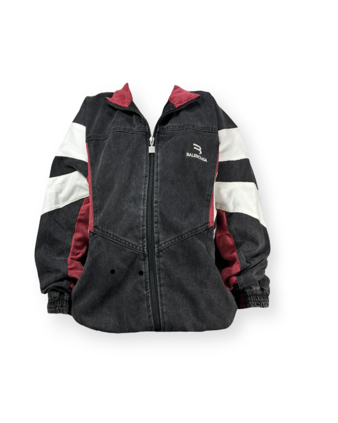 BALENCIAGA SS22 DENIM TRACK JACKET