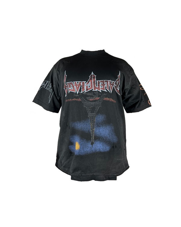 BALENCIAGA PARIS MOON UPSIDE DOWN TEE