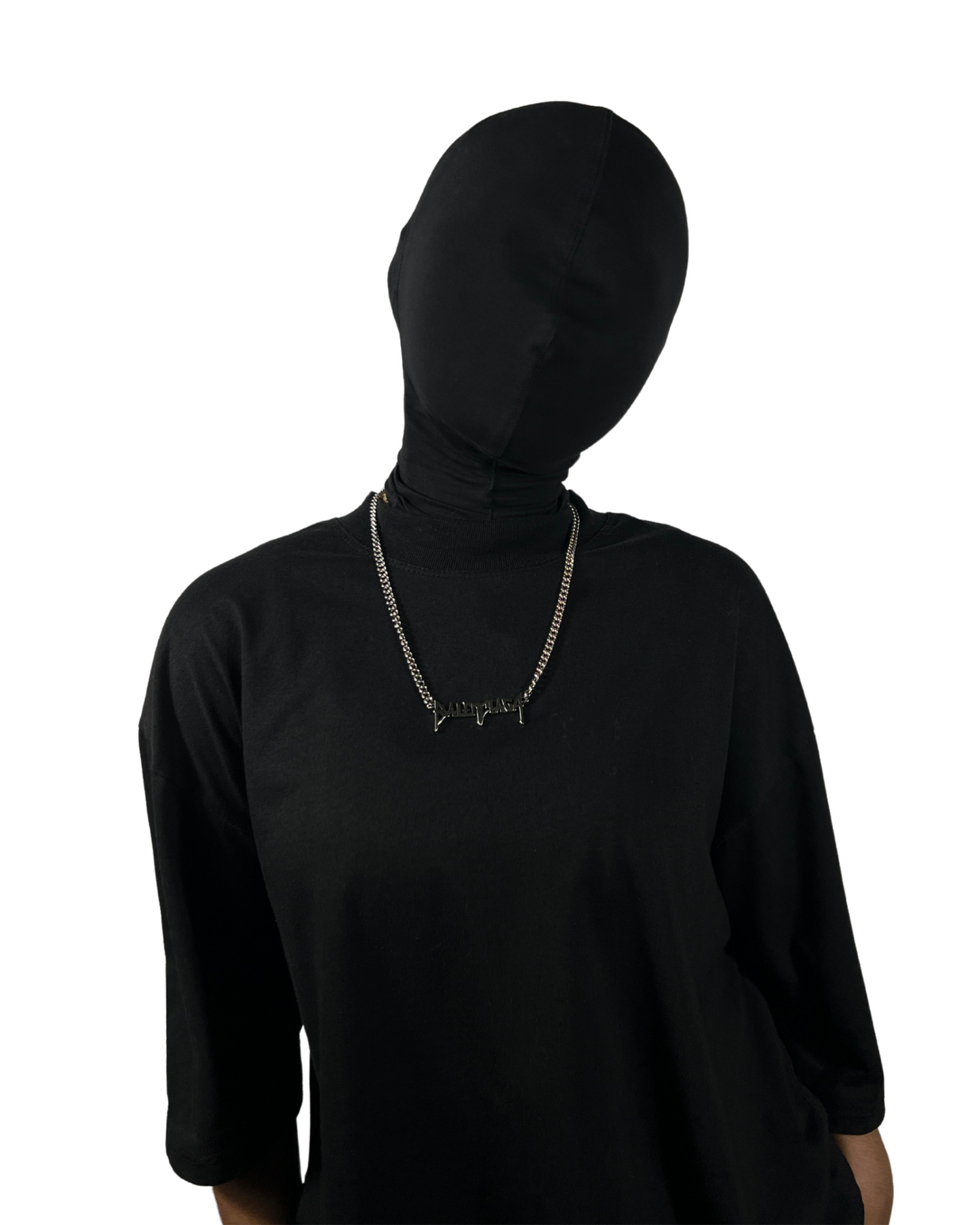 BALENCIAGA TYPO NECKLACE