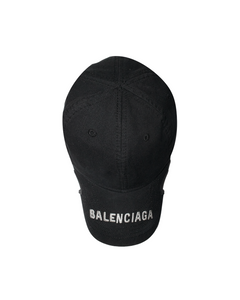 BALENCIAGA NOTCH LOGO VISOR CAP