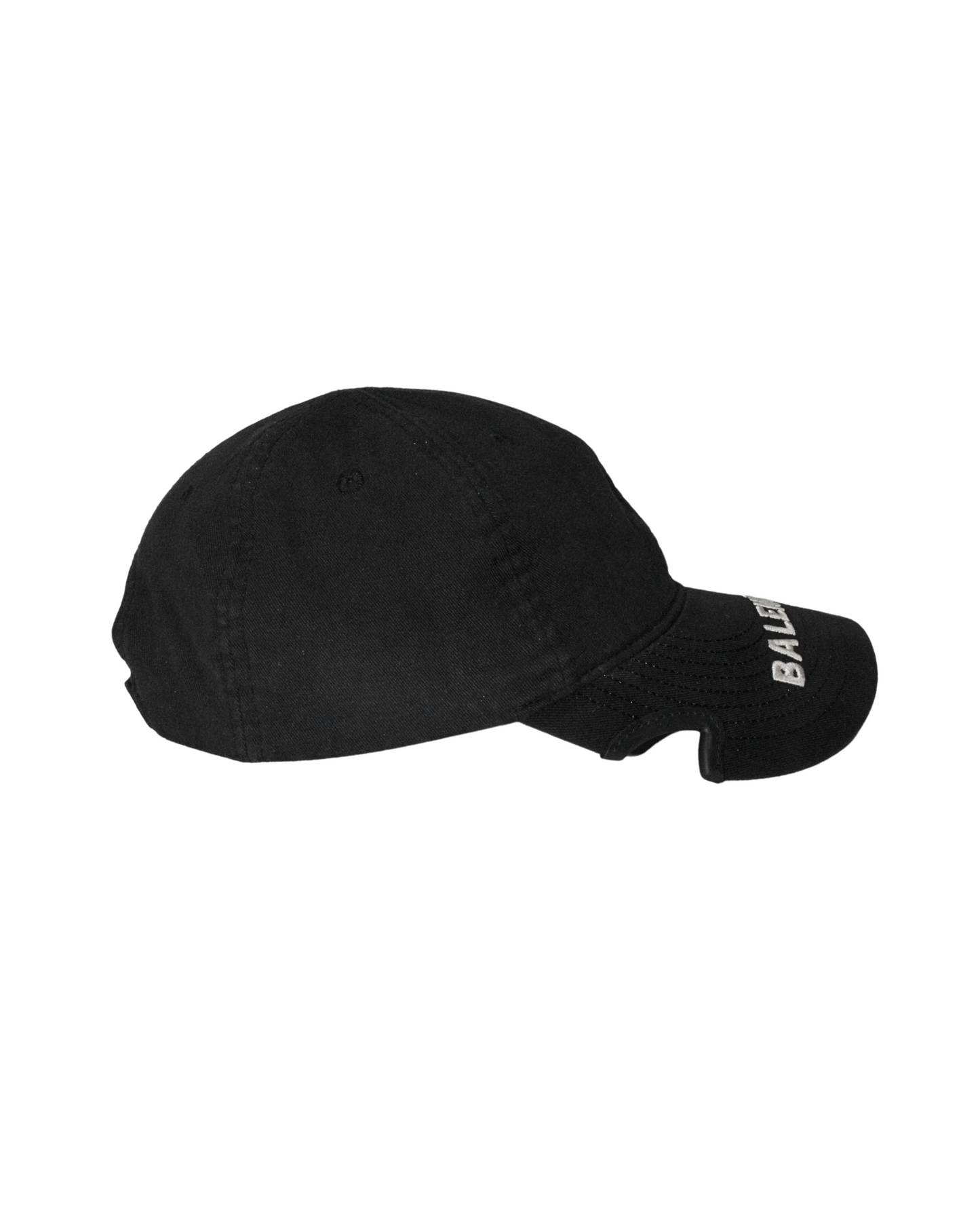 BALENCIAGA NOTCH LOGO VISOR CAP