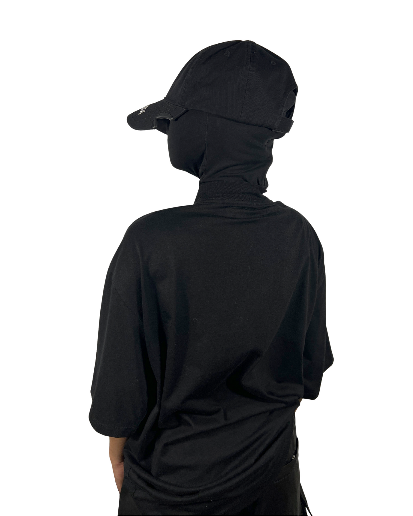 BALENCIAGA NOTCH LOGO VISOR CAP