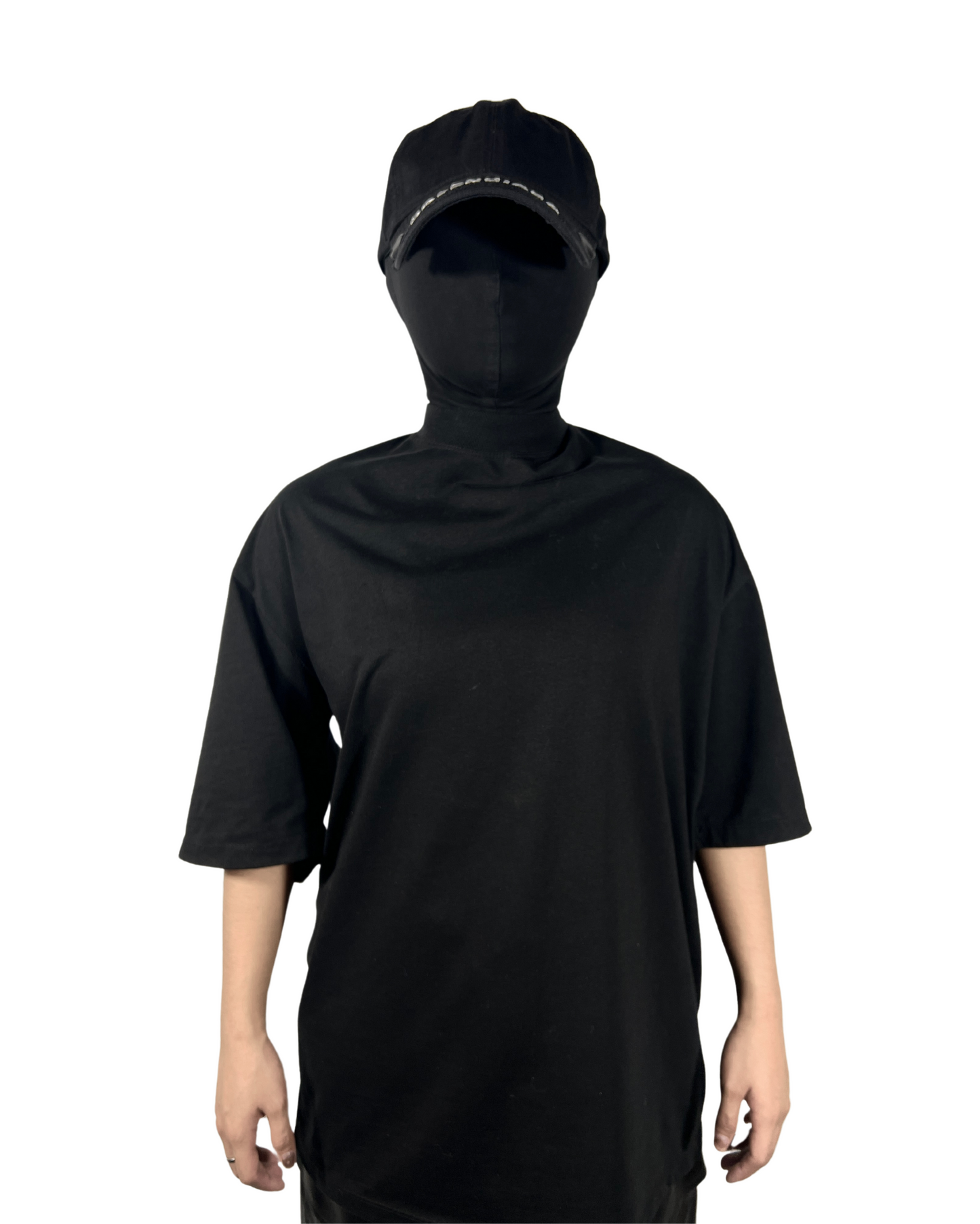 BALENCIAGA NOTCH LOGO VISOR CAP