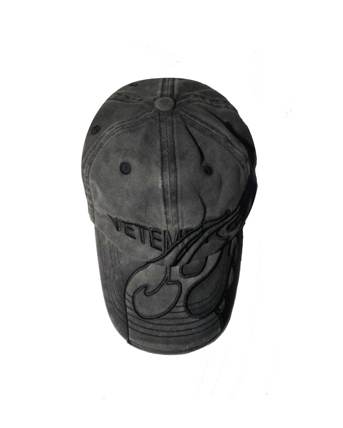 VETEMENTS WASHED FLAME CAP