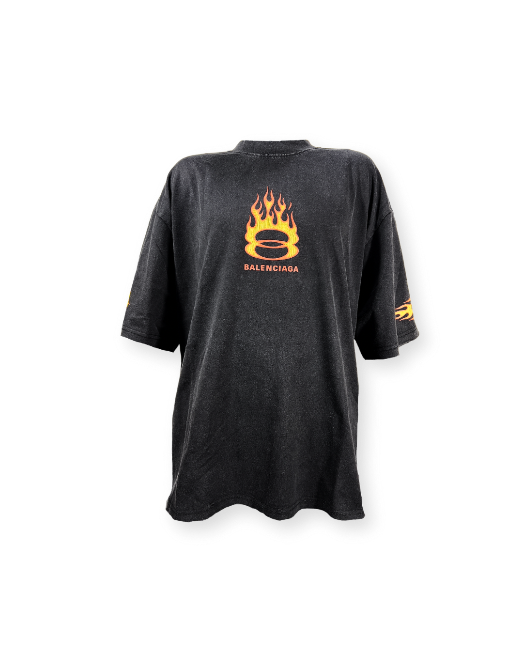 BALENCIAGA SS23 "BURNING UNITY" TEE