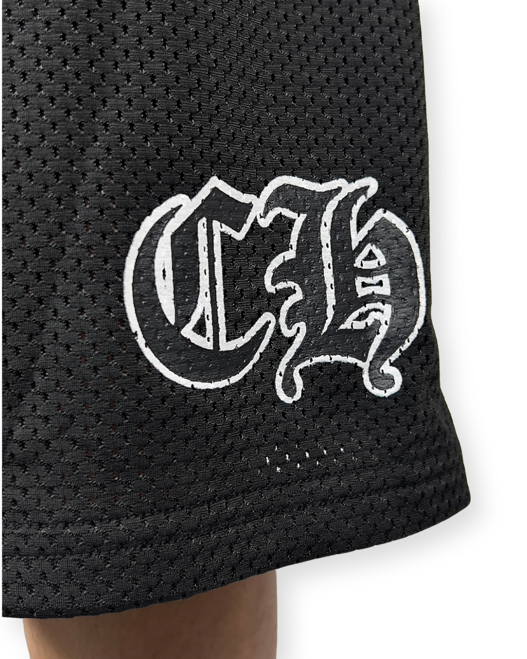 CHROME HEARTS MESH STADIUM FOOTBALL SHORT