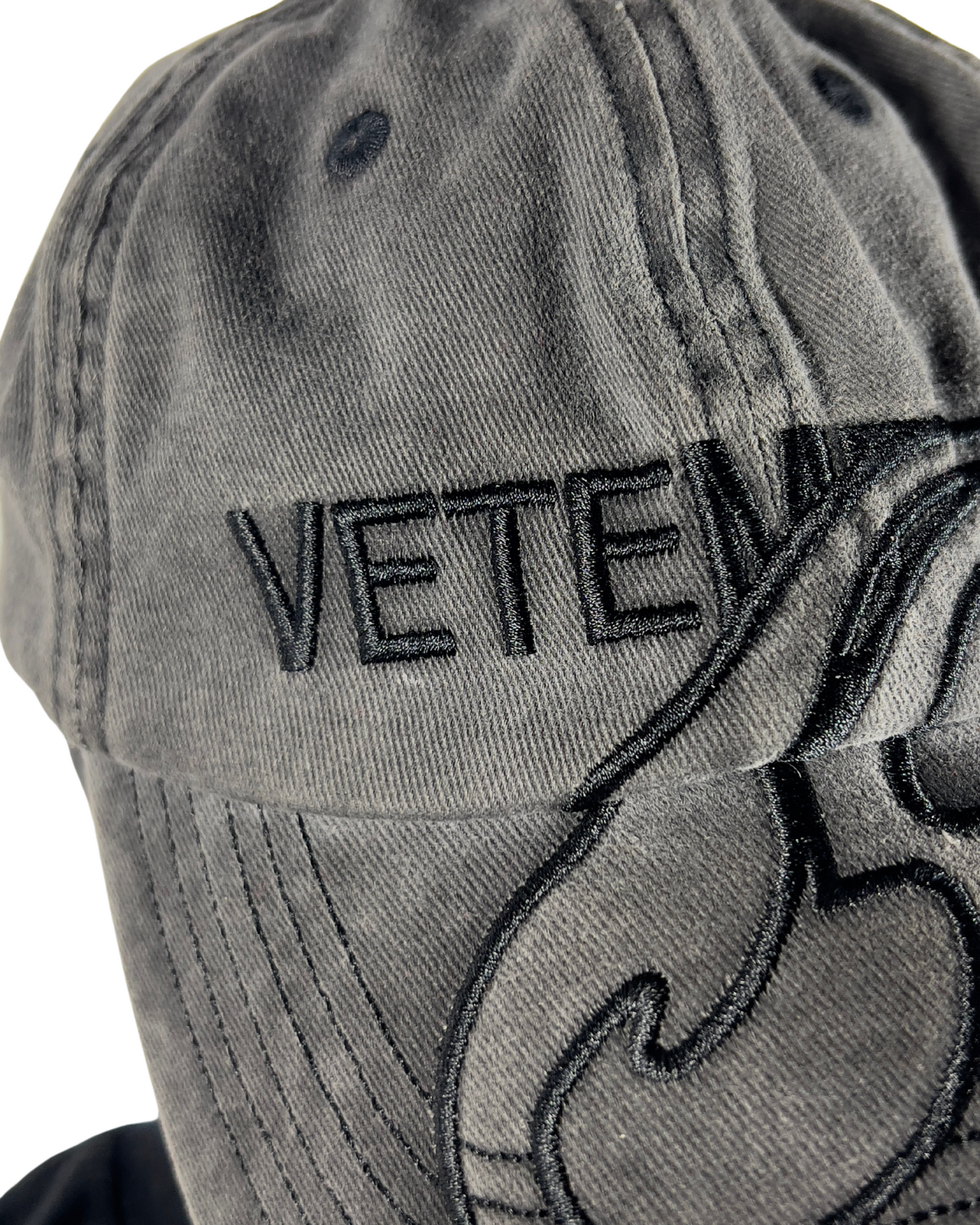 VETEMENTS WASHED FLAME CAP