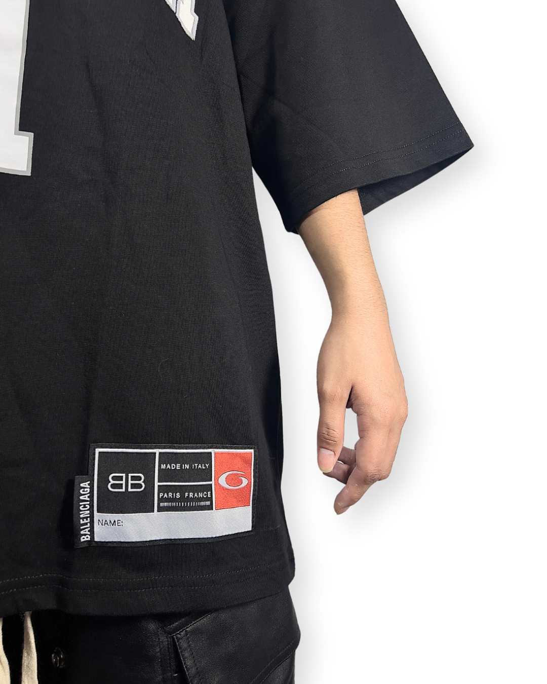 BALENCIAGA SS25 BASKETBALL TEE