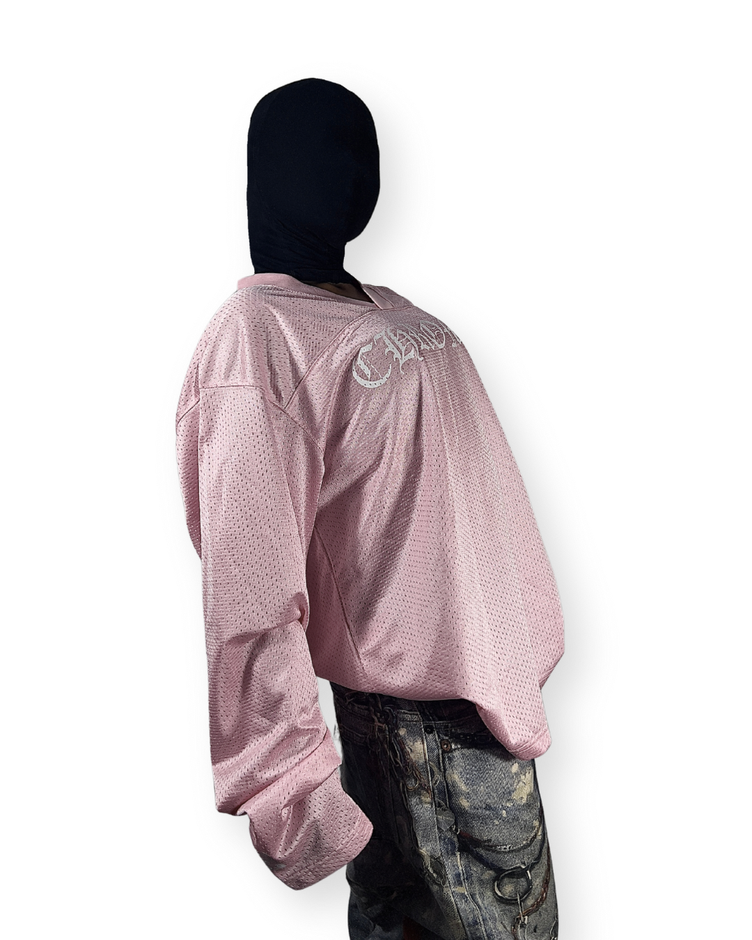 CHROME HEARTS "LOVE YOU" MESH LONG SLEEVE