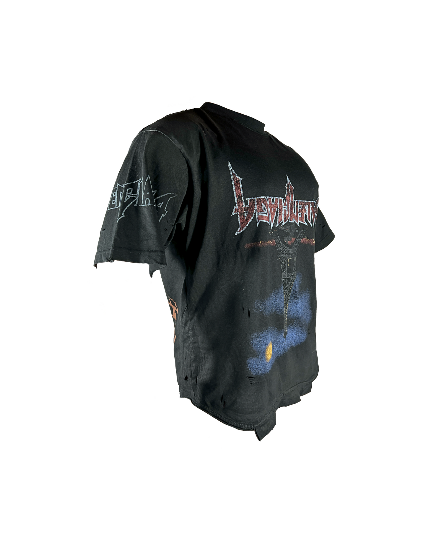 BALENCIAGA PARIS MOON UPSIDE DOWN TEE