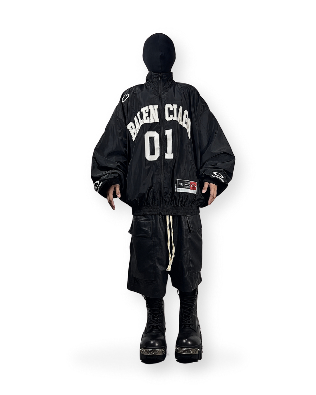 BALENCIAGA SS25 BASKETBALL TRACK JACKET