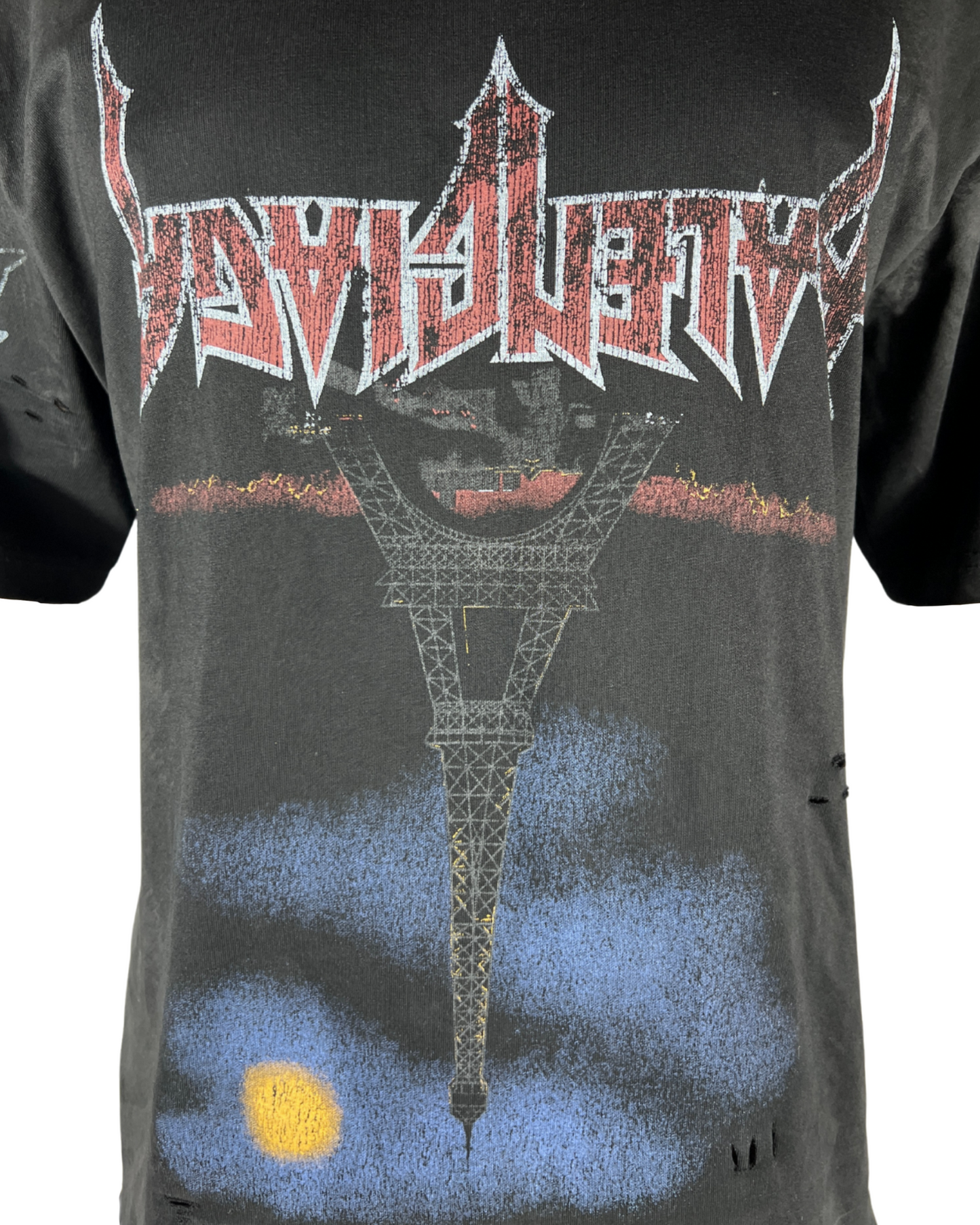 BALENCIAGA PARIS MOON UPSIDE DOWN TEE