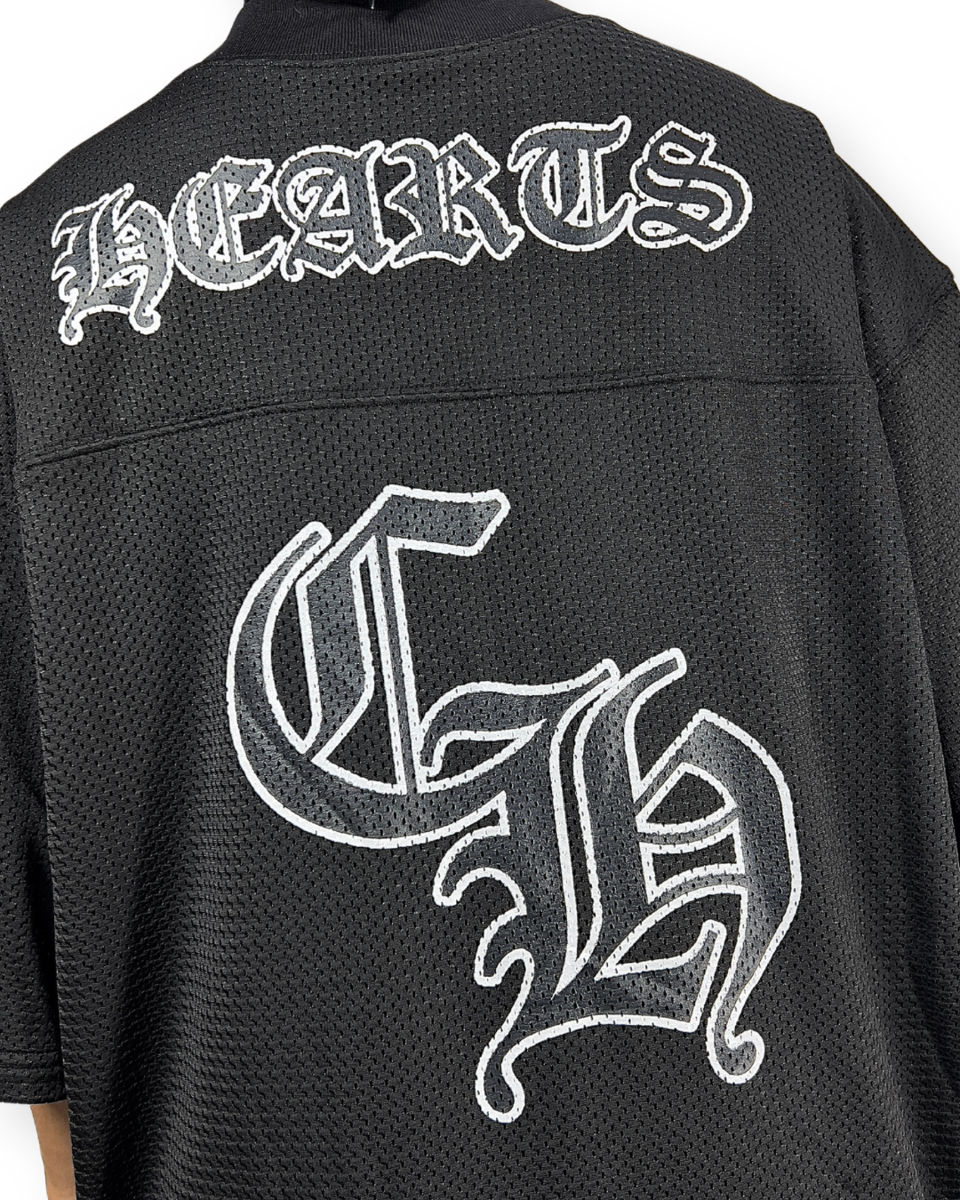 CHROME HEARTS MESH STADIUM FOOTBALL JERSEY