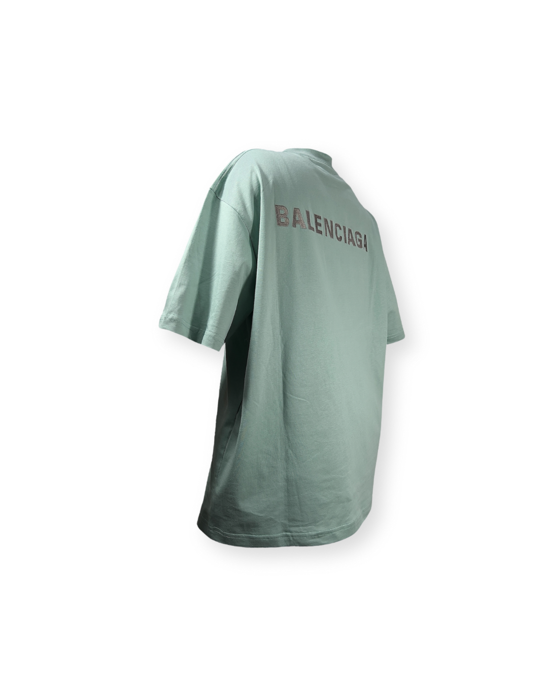 BALENCIAGA SS22 EMBROIDERED LOGO TEE