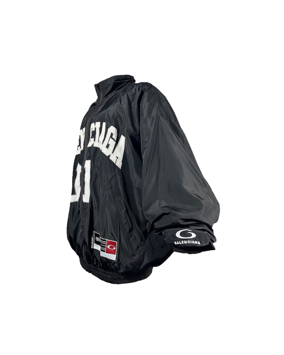 BALENCIAGA SS25 BASKETBALL TRACK JACKET