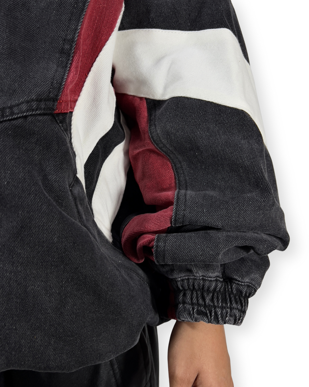 BALENCIAGA SS22 DENIM TRACK JACKET