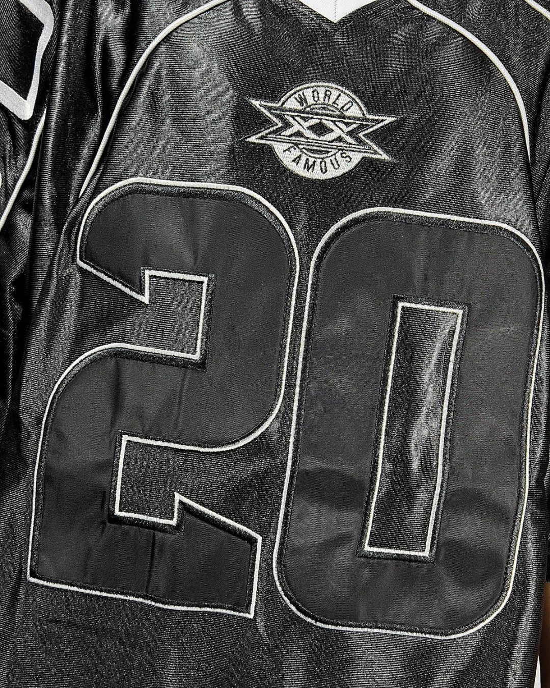 SUPREME SS20 PANELED FOOTBALL JERSEY