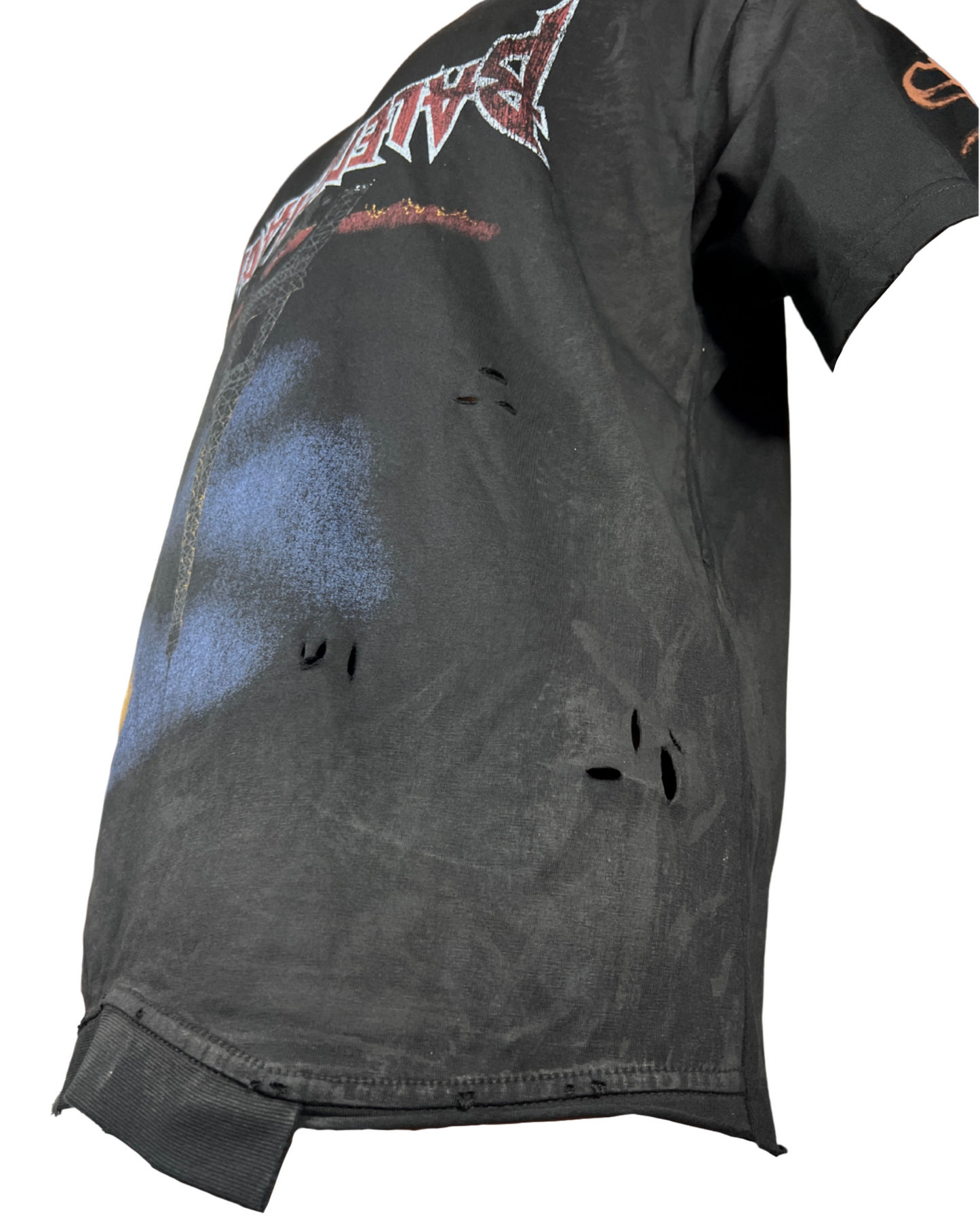 BALENCIAGA PARIS MOON UPSIDE DOWN TEE