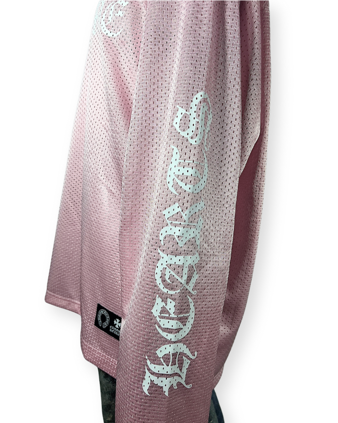 CHROME HEARTS "LOVE YOU" MESH LONG SLEEVE