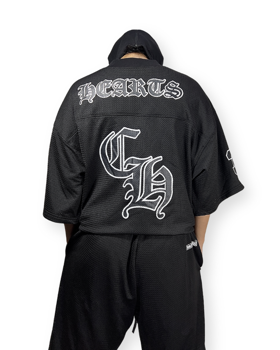 CHROME HEARTS MESH STADIUM FOOTBALL JERSEY