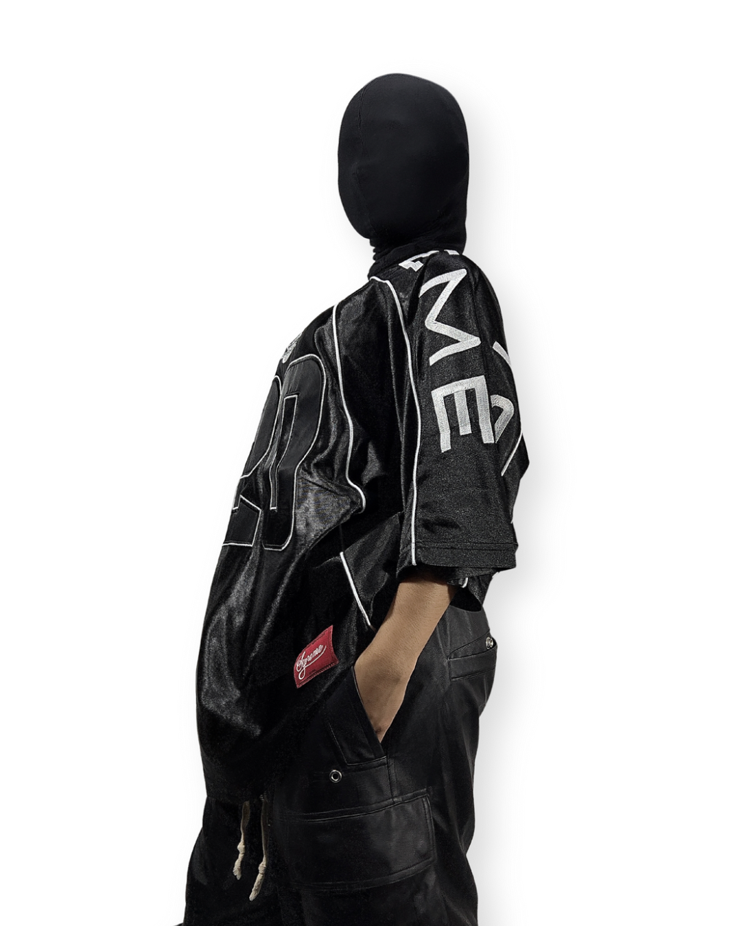 SUPREME SS20 PANELED FOOTBALL JERSEY