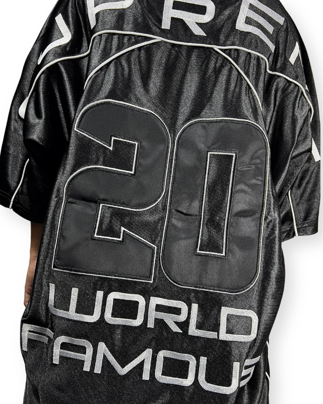 SUPREME SS20 PANELED FOOTBALL JERSEY