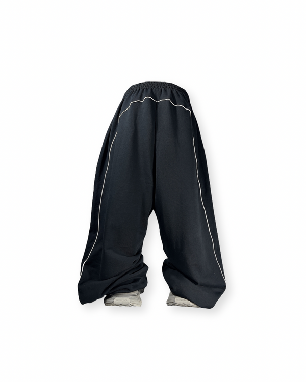 BALENCIAGA FW21 "PARIS SOCCER" EMBROIDERED SWEATPANTS