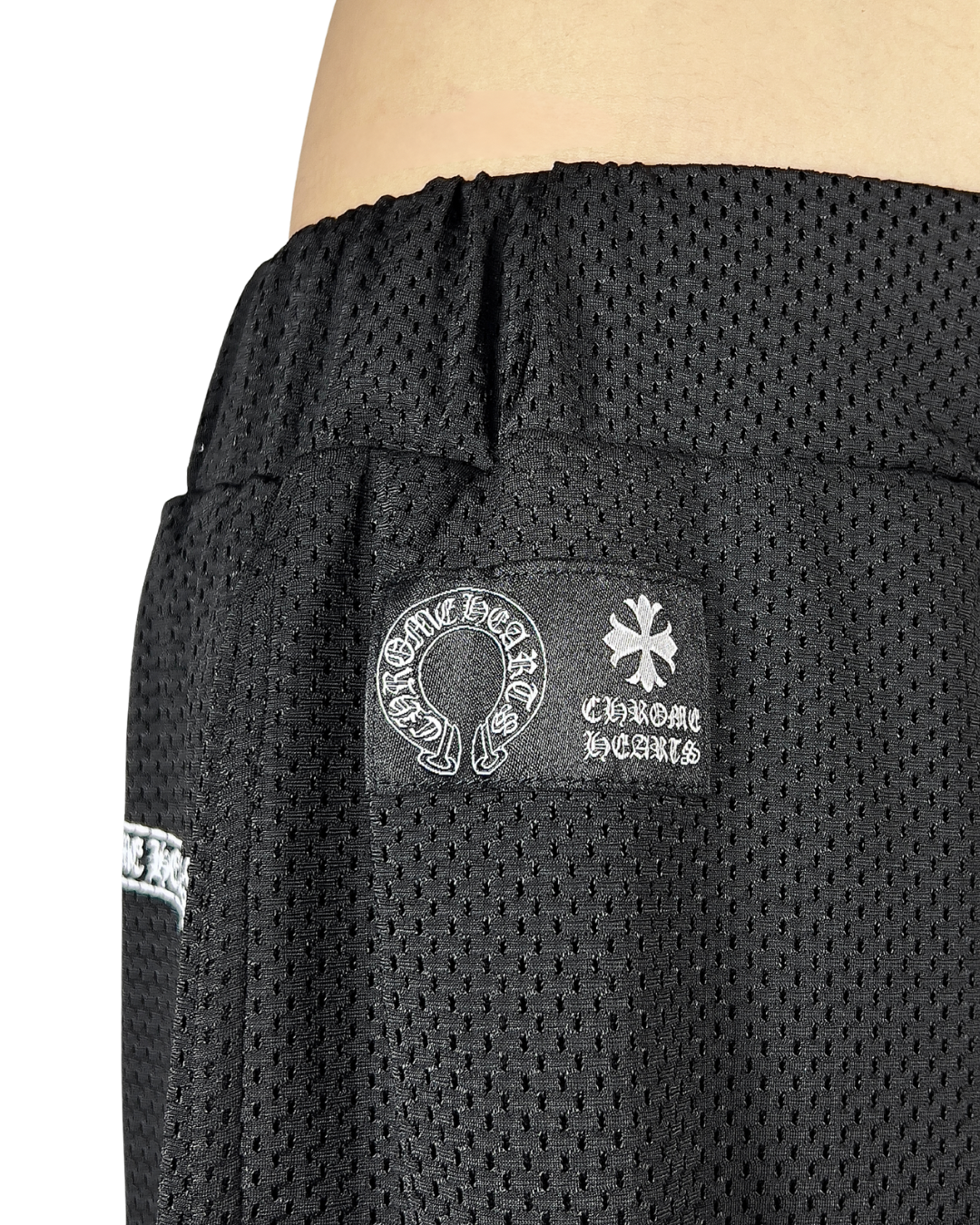 CHROME HEARTS MESH STADIUM FOOTBALL SHORT