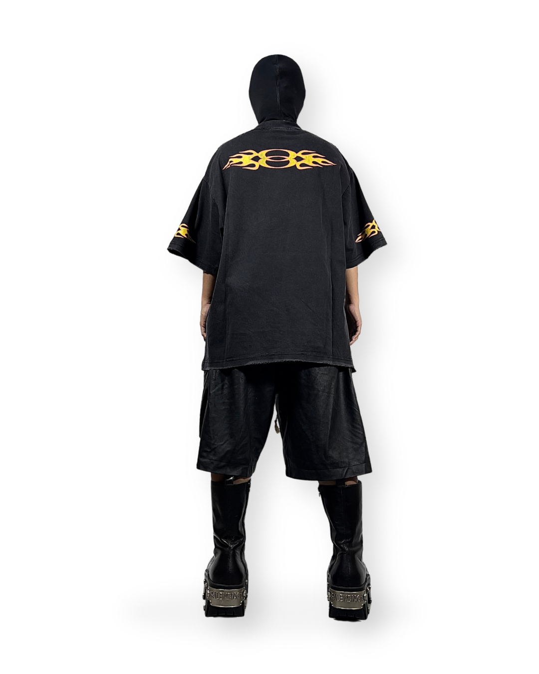 BALENCIAGA SS23 "BURNING UNITY" TEE