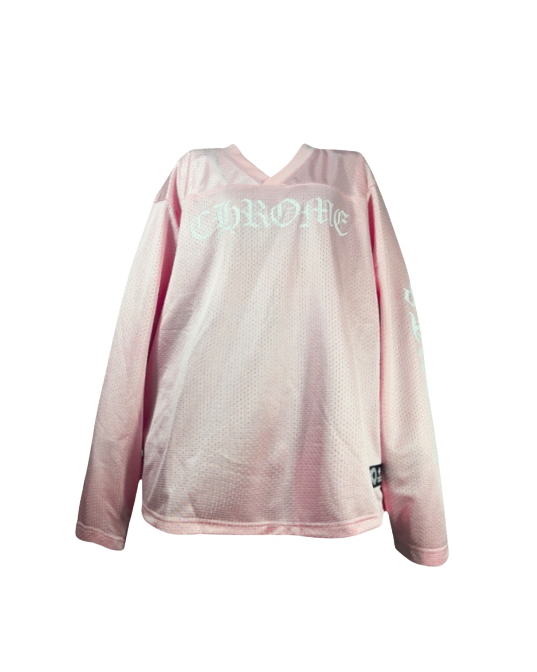 CHROME HEARTS "LOVE YOU" MESH LONG SLEEVE