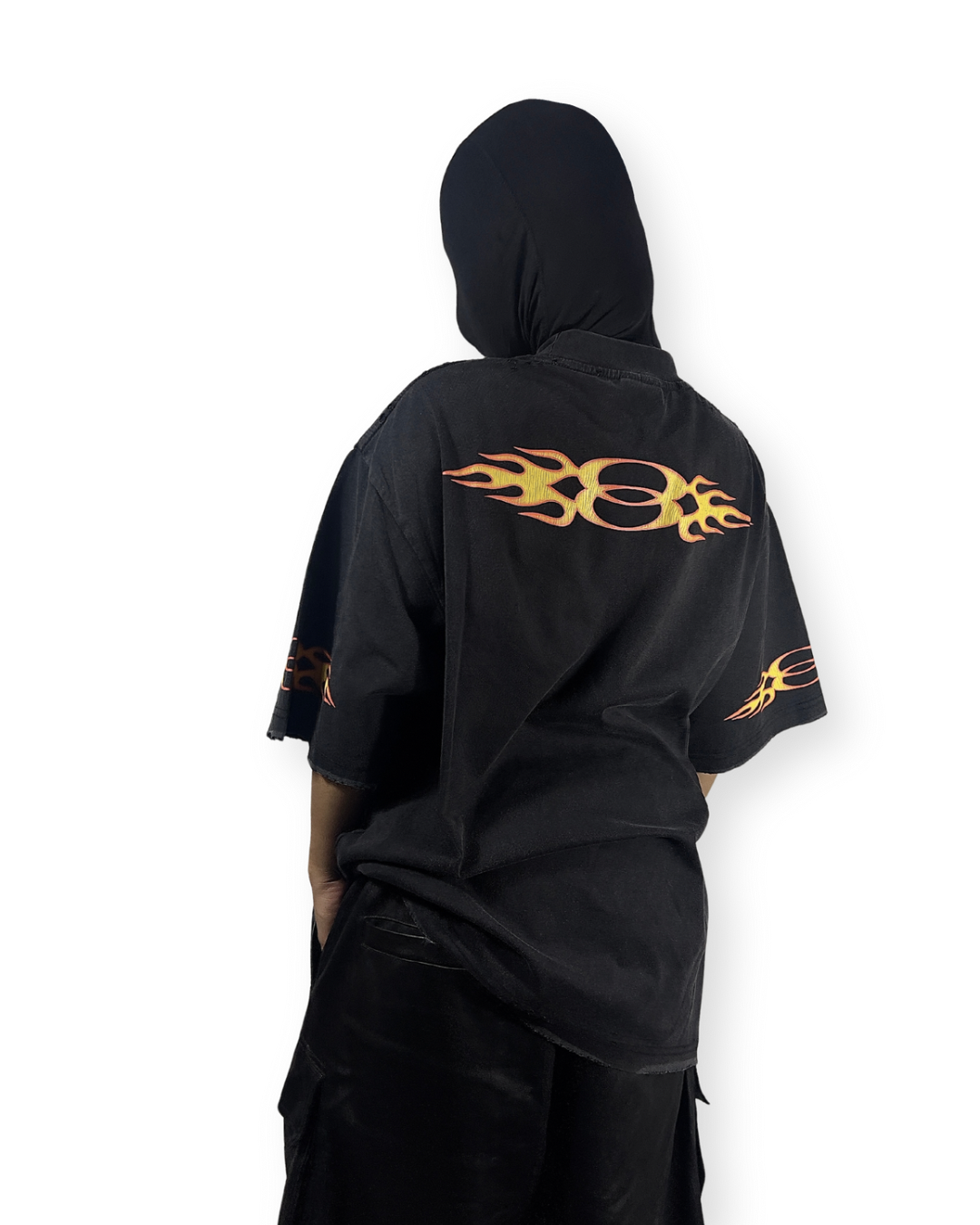 BALENCIAGA SS23 "BURNING UNITY" TEE