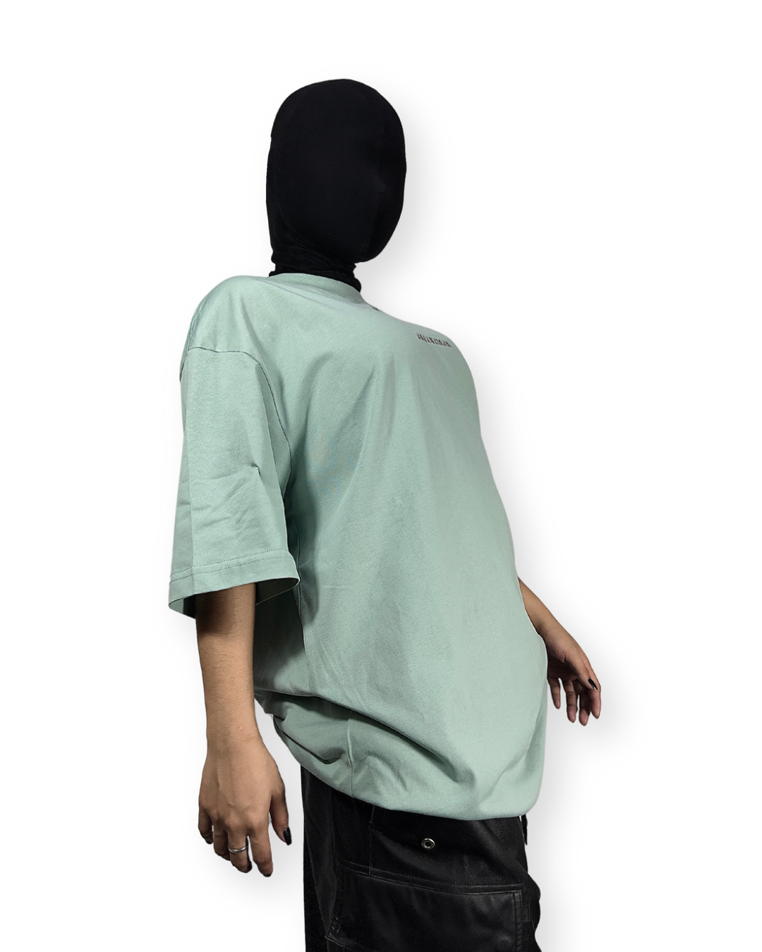 BALENCIAGA SS22 EMBROIDERED LOGO TEE