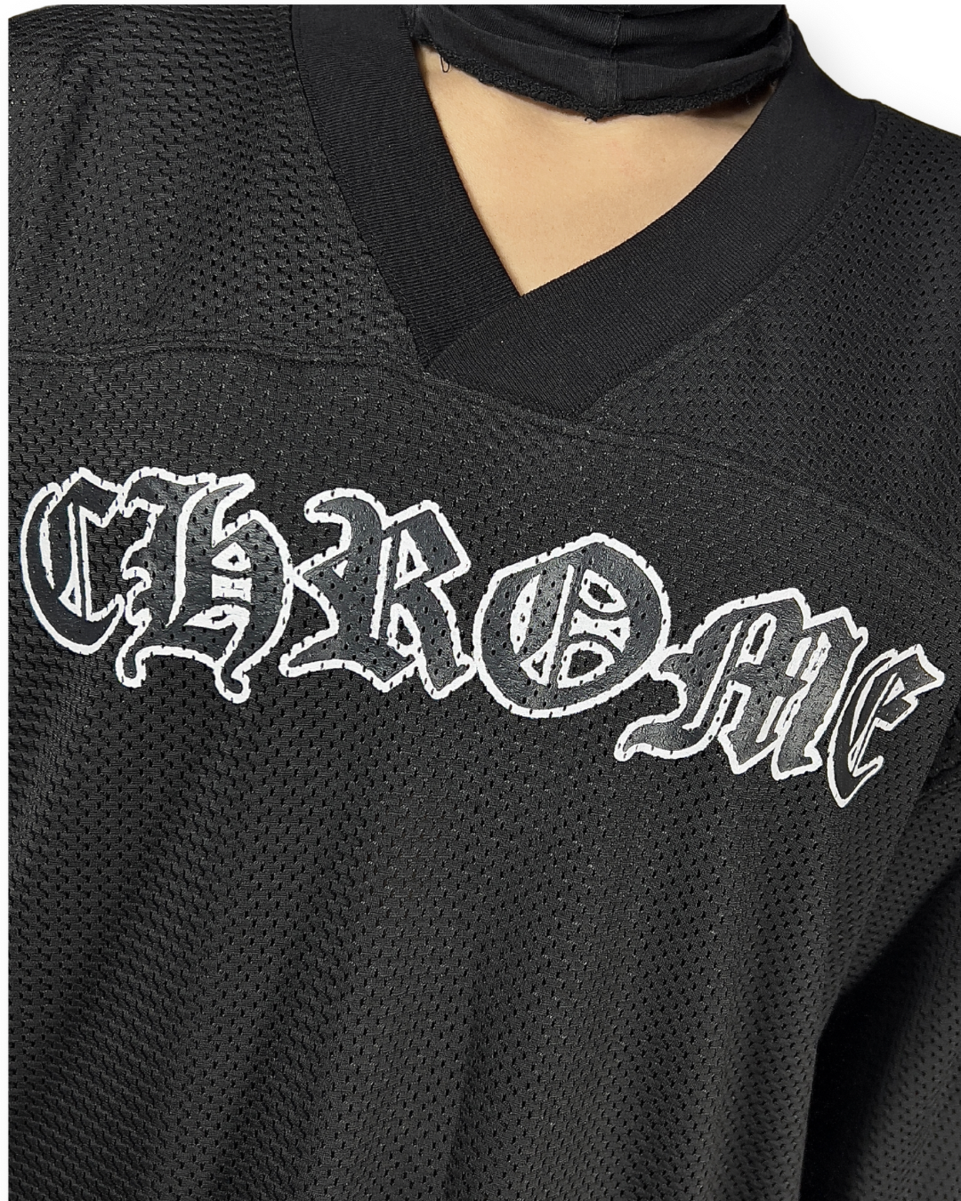 CHROME HEARTS MESH STADIUM FOOTBALL JERSEY