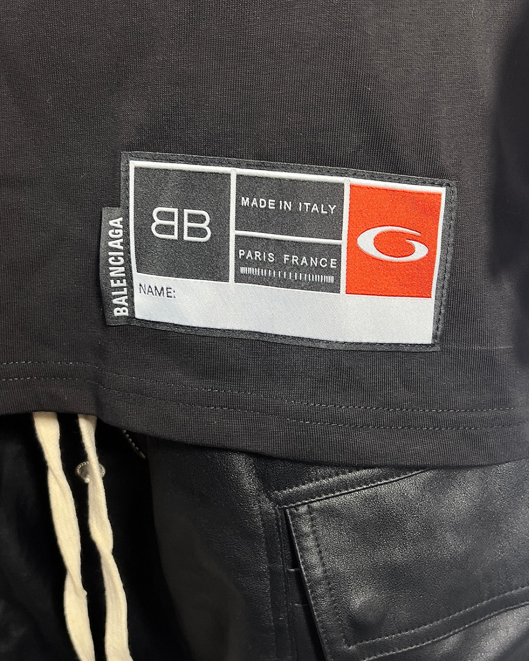 BALENCIAGA SS25 BASKETBALL TEE