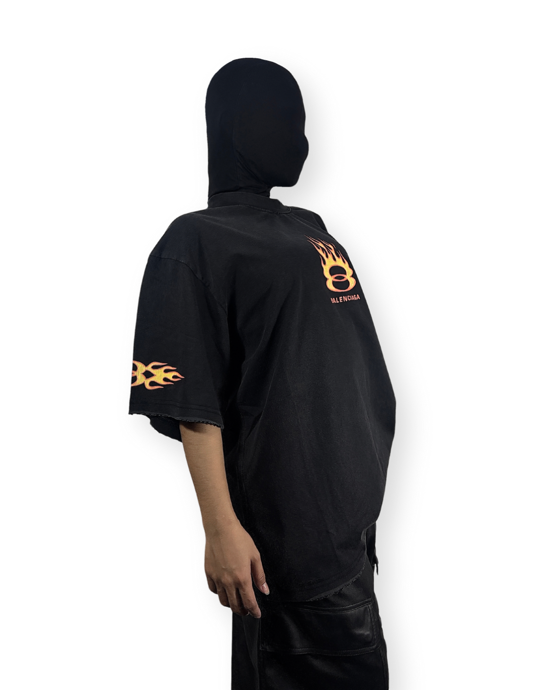 BALENCIAGA SS23 "BURNING UNITY" TEE