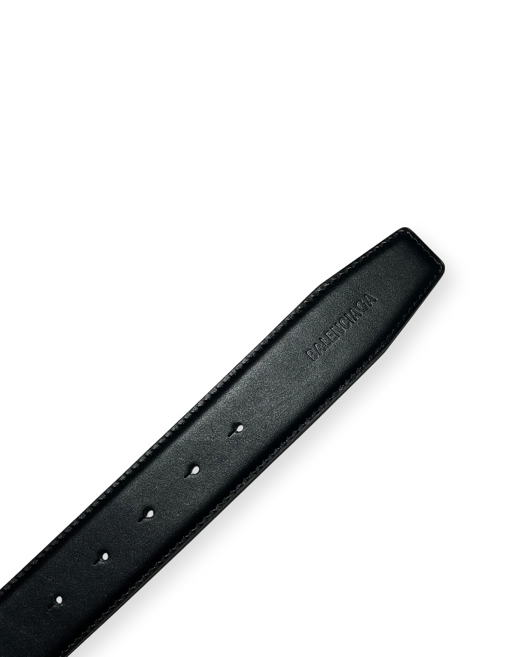 BALENCIAGA "BB SIGNATURE" LEATHER BELT