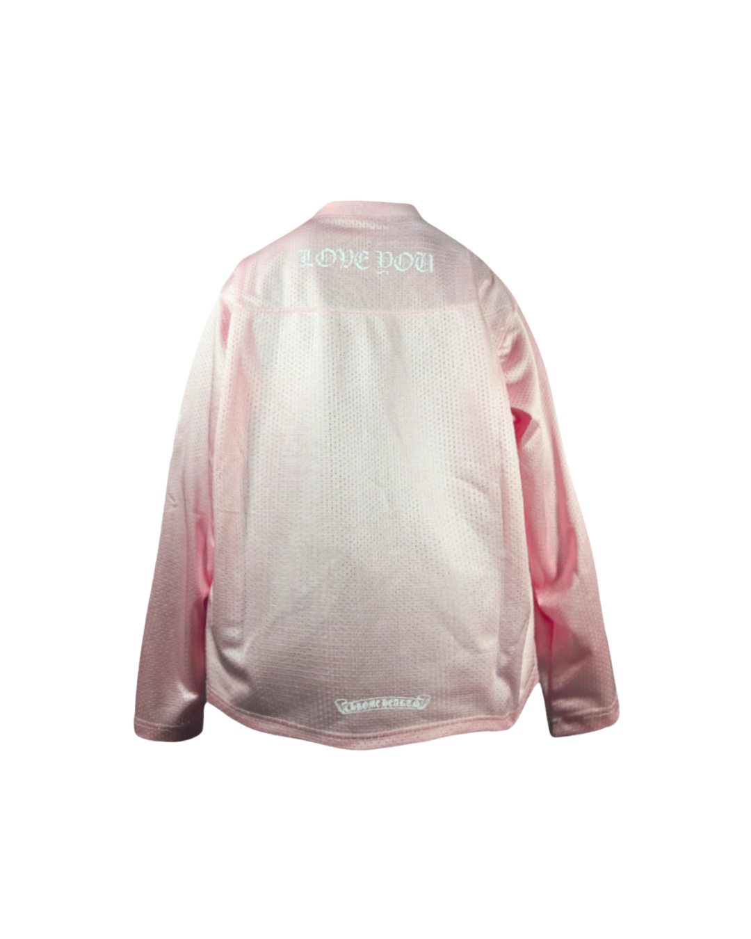 CHROME HEARTS "LOVE YOU" MESH LONG SLEEVE