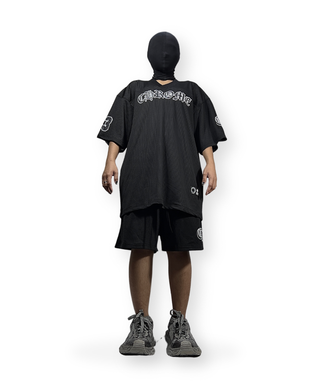 CHROME HEARTS MESH STADIUM FOOTBALL JERSEY