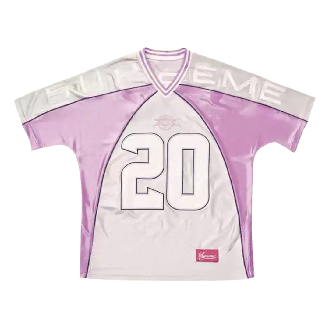 SUPREME SS20 PANELED FOOTBALL JERSEY
