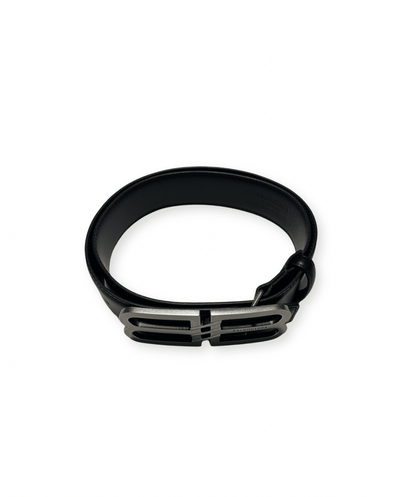 BALENCIAGA "BB SIGNATURE" LEATHER BELT - VAULT